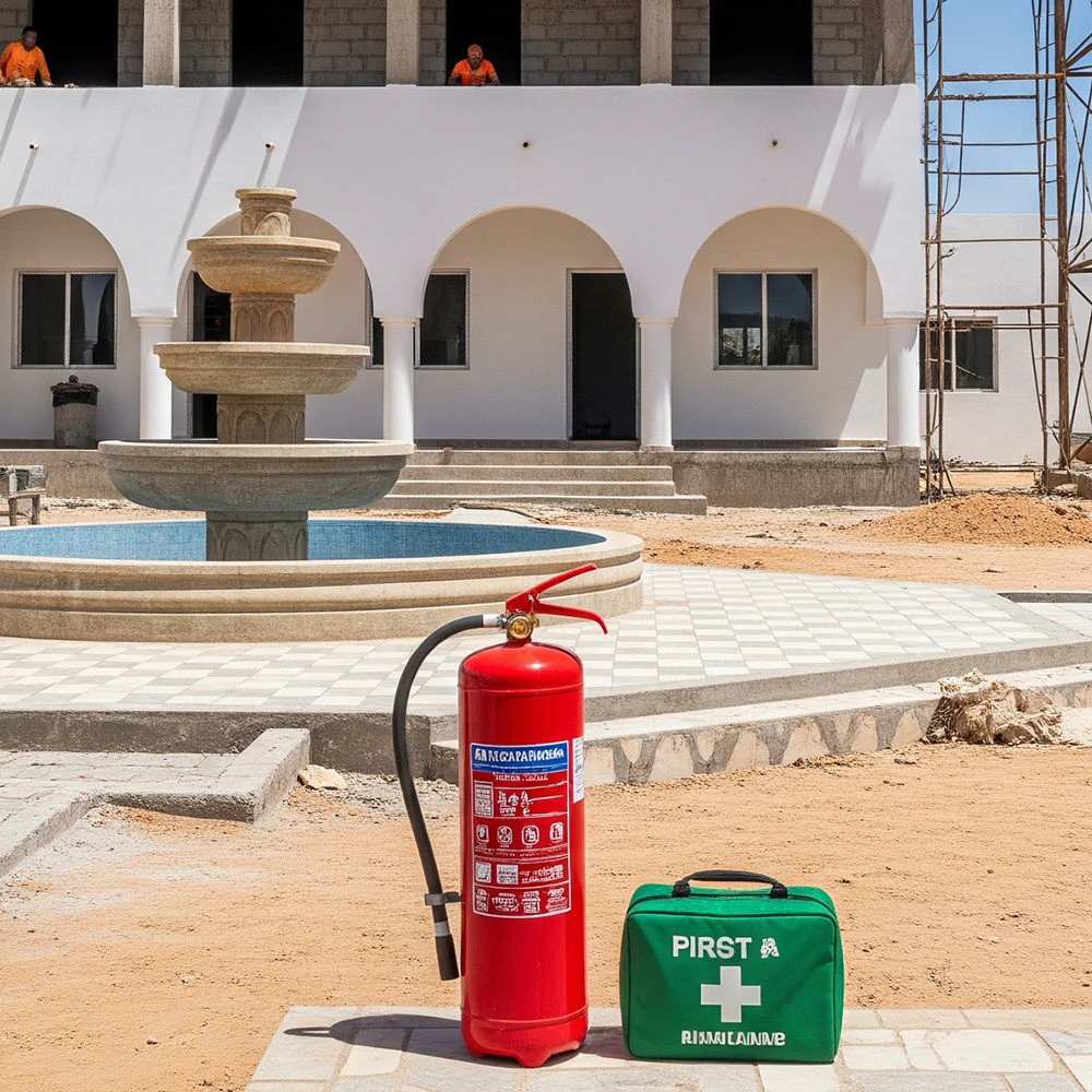 Fire Extinguishers and First Aid Kits - KEEPS Sanitation and Construction