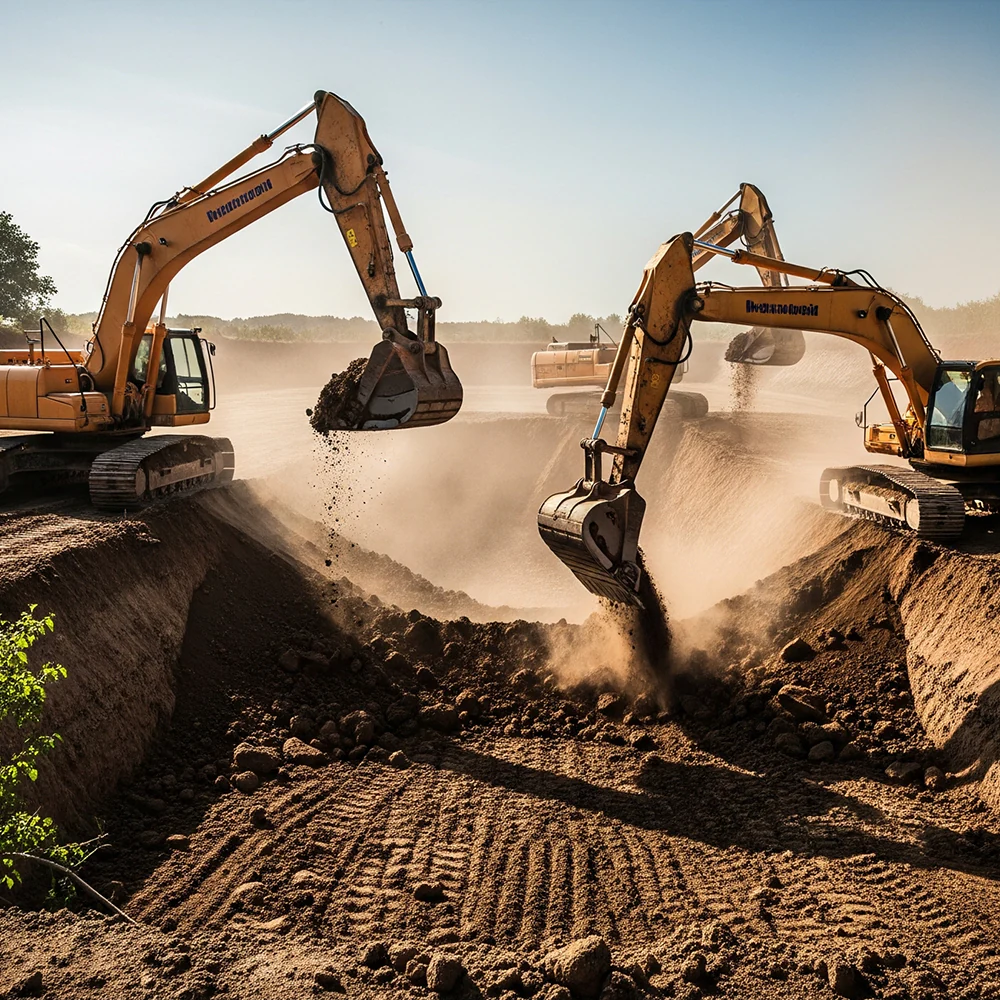 Reservoir Excavation - KEEPS Sanitation and Construction