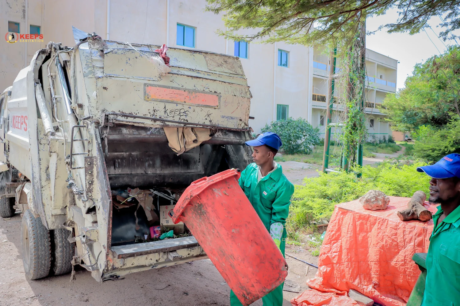 Commercial Garbage Collection - KEEPS Sanitation and Construction -1 (110)