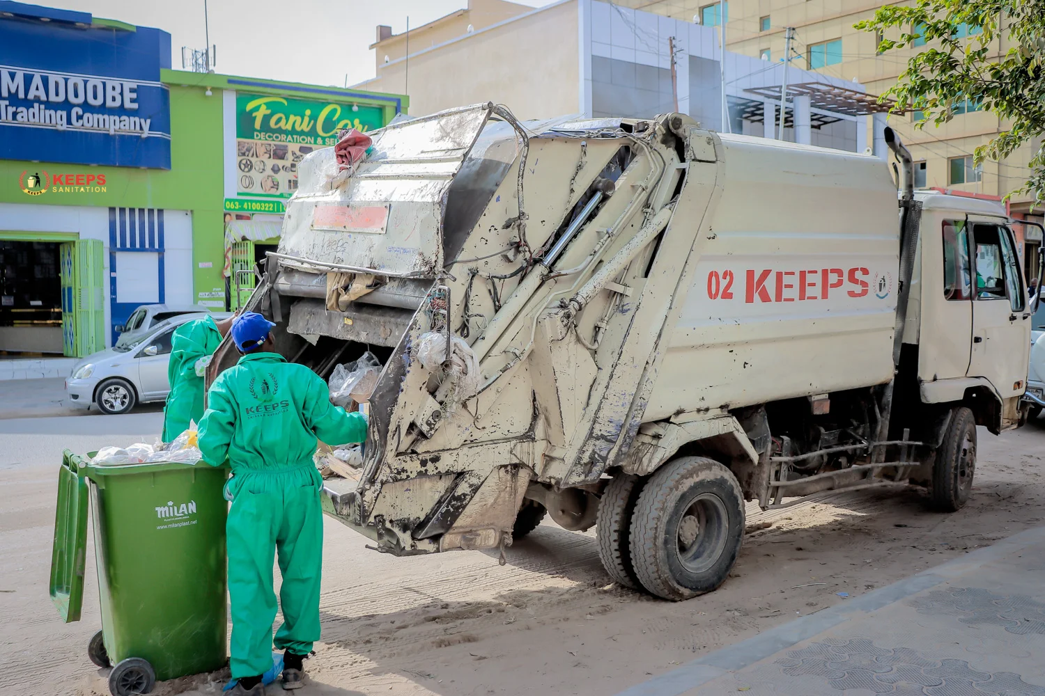 Commercial Garbage Collection - KEEPS Sanitation and Construction -1 (70)