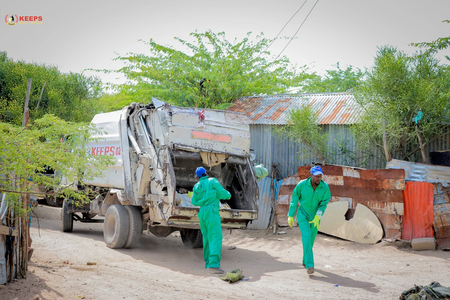 IDP and Refugee Campl Garbage Collection - KEEPS Sanitation and Construction - 1 (112)