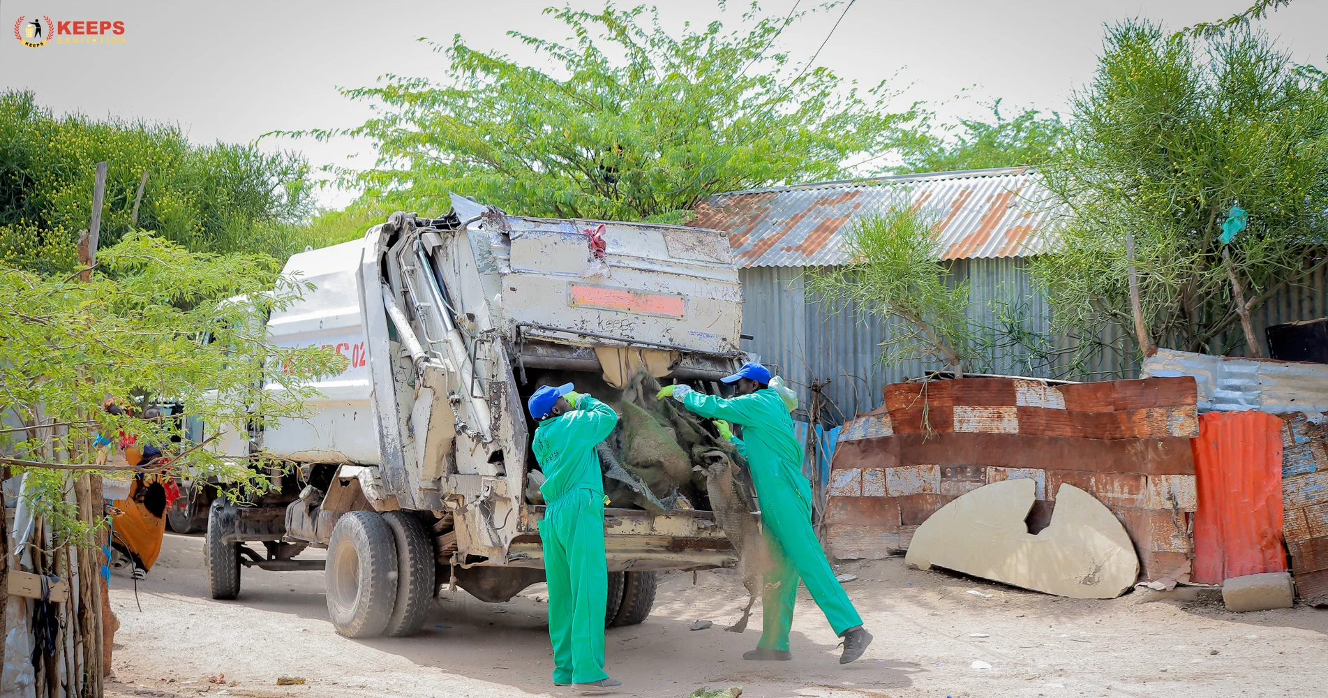 IDP and Refugee Campl Garbage Collection - KEEPS Sanitation and Construction - 1 (114)