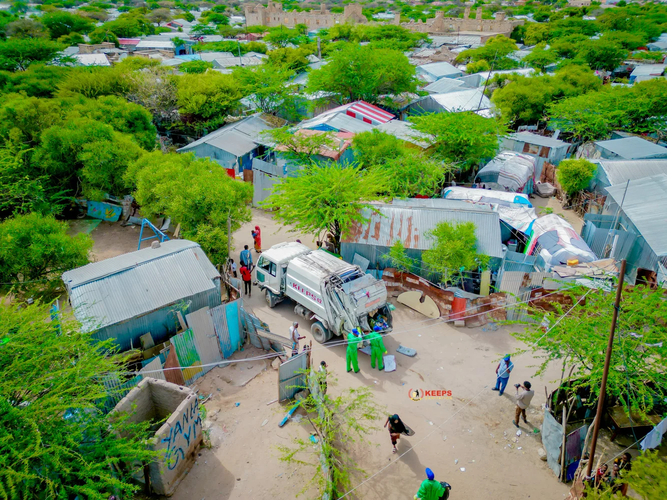 IDP and Refugee Campl Garbage Collection - KEEPS Sanitation and Construction - 1 (38)