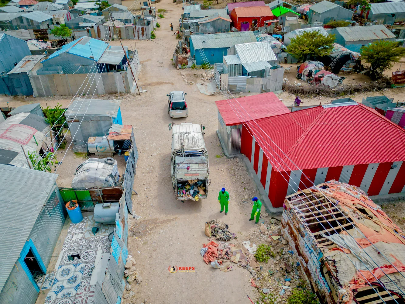 IDP and Refugee Campl Garbage Collection - KEEPS Sanitation and Construction - 1 (41)
